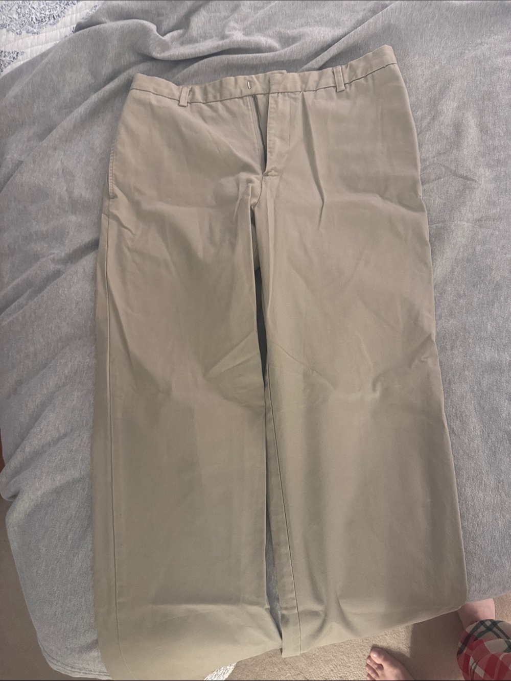 Merona Men's Khaki Straight-Leg Chinos - 34 x 34
